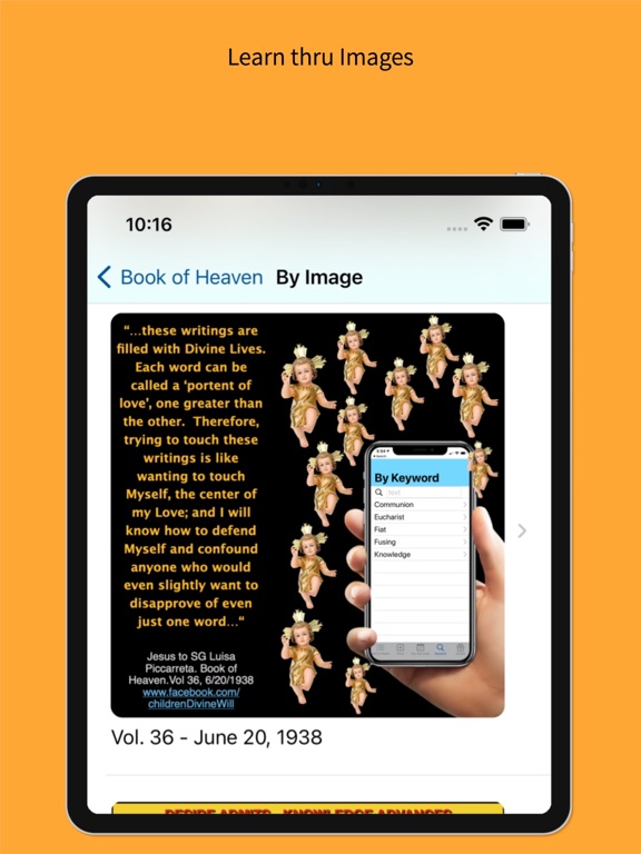 Divine Will iPad screenshot 6 - Lifestyle app
