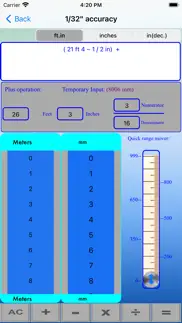slider metric calculator iphone screenshot 4