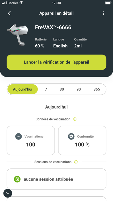 Screenshot #2 pour Application FreVAX™
