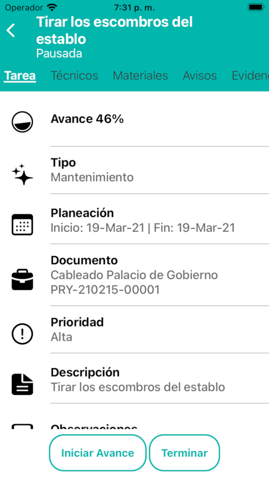 #3. muamba FSM (iOS) By: Javier Vazquez