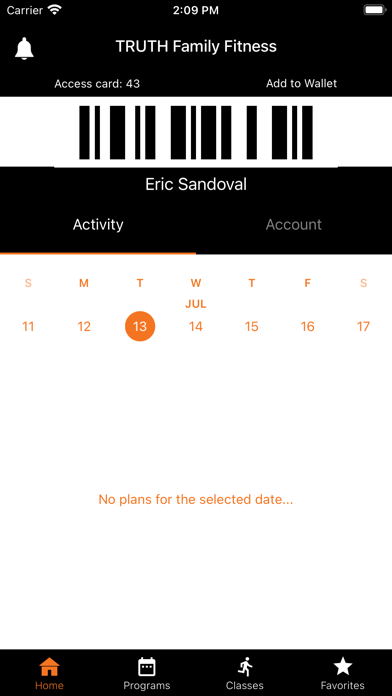 TRUTH Family Fitness Screenshot
