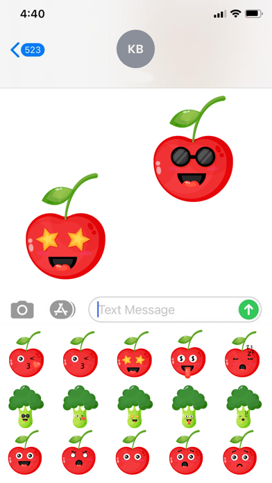 Screenshot #3 pour Emojis Set for iMessage