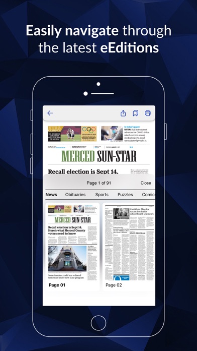 Merced Sun-Star News Screenshot