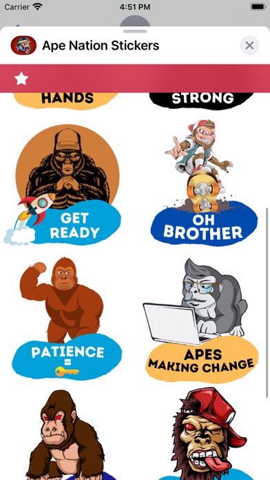 Ape Nation Stickers Screenshot