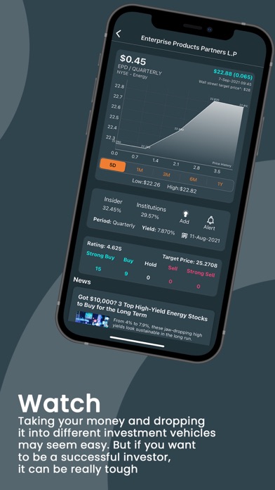 Stock Watch Invest Screenshot