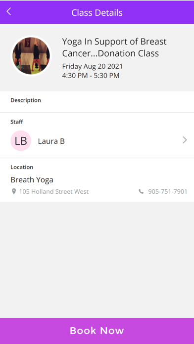 Breathe Yoga Screenshot