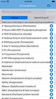 micromedex iv compatibility iphone screenshot 1