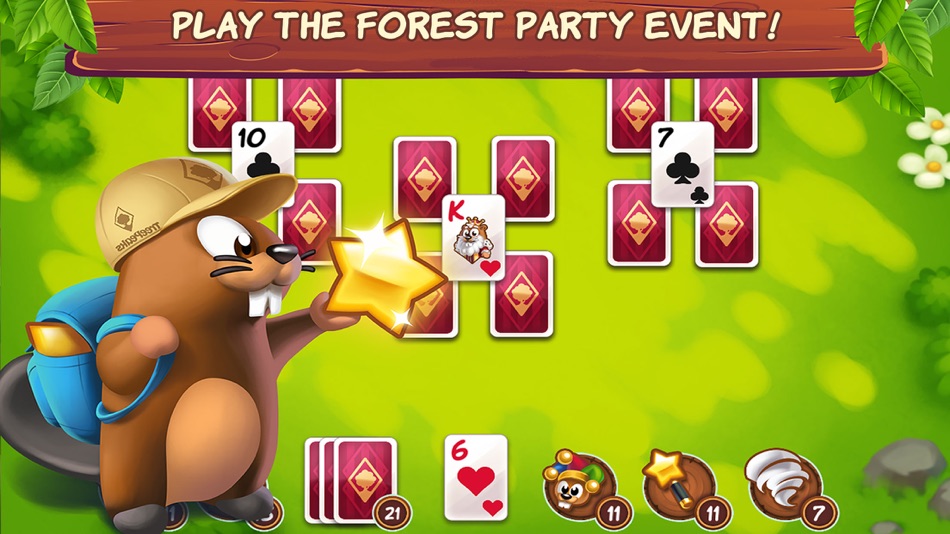 #5. Treepeaks Solitaire Tripeaks (iOS) Podle: FGL Indie Showcase