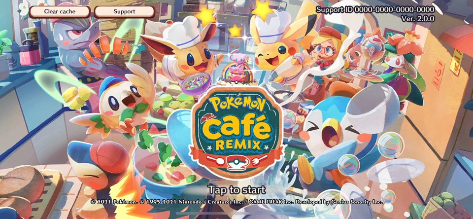 Pokémon Café ReMix App Store search result