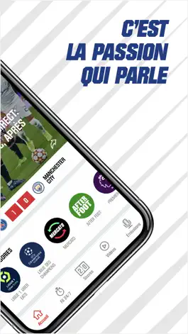 Game screenshot RMC Sport News, foot en direct hack