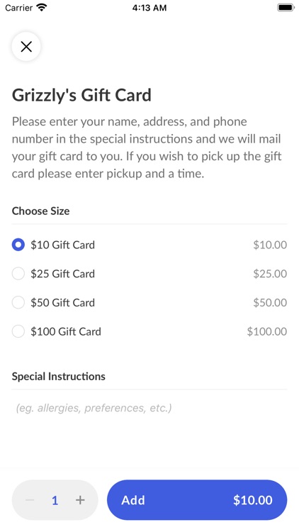 Grizzly's Wood-Fired Grill screenshot-3