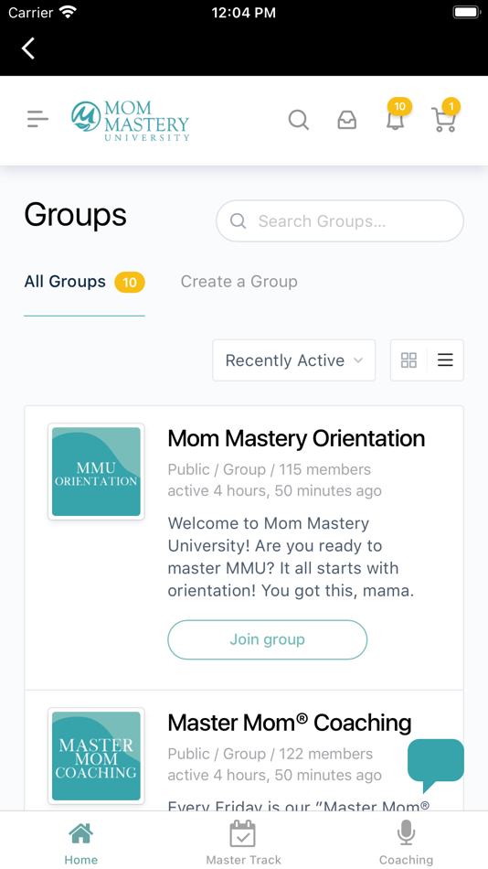 #5. Mom Mastery University (iOS) 由: Team Keeley, LLC
