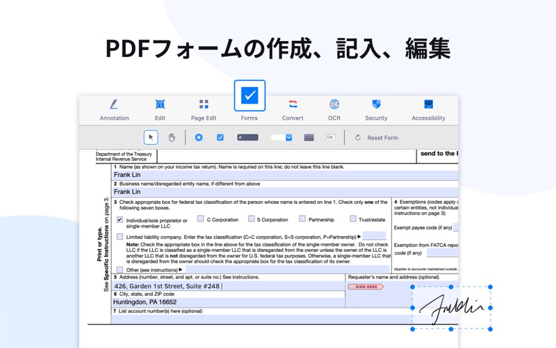 PDF Reader – 注釈,画像,フォ... screenshot1