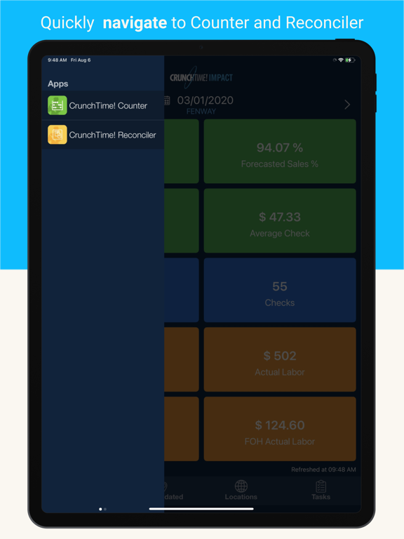 Crunchtime Impact iPad screenshot 9 - Business app