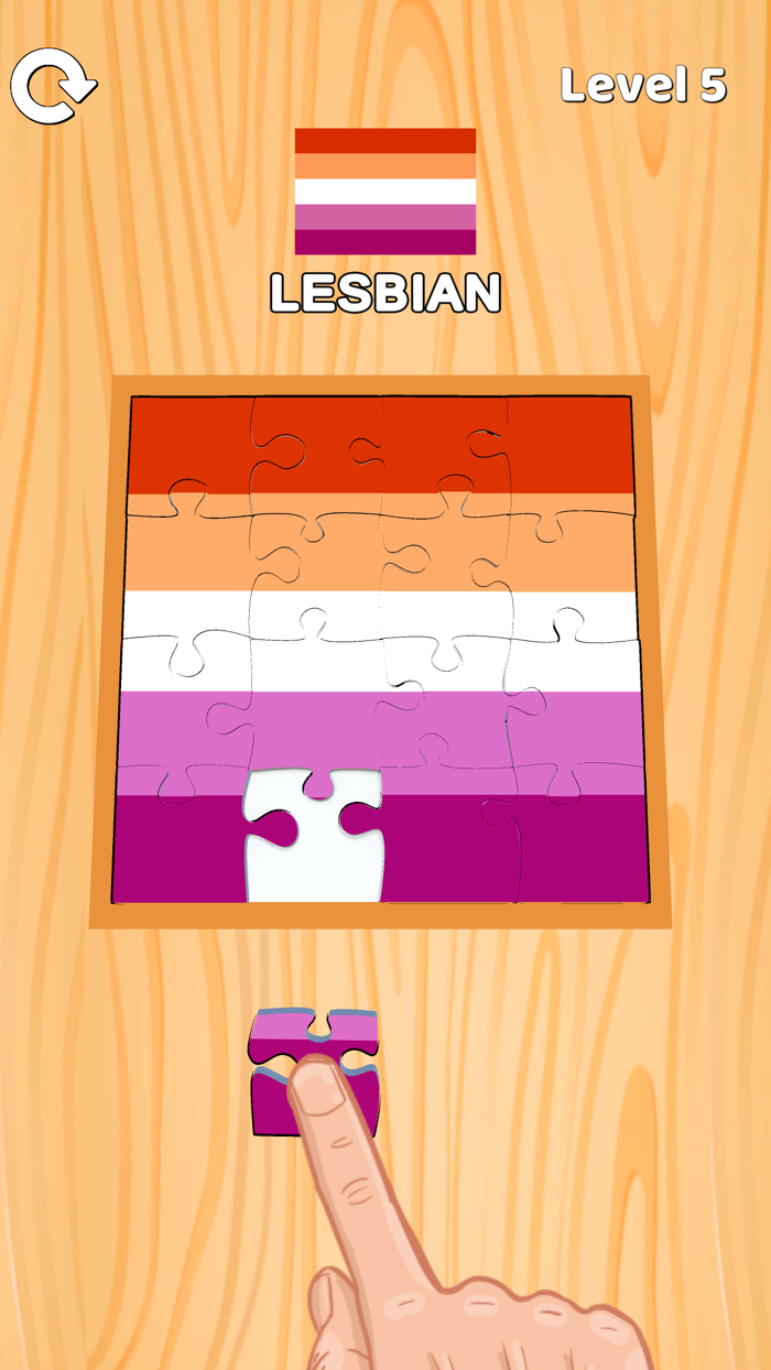 Flag Puzzle 3D - LGBT Jigsaw