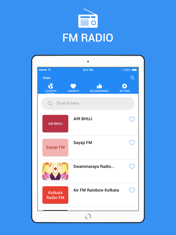 Screenshot #5 pour Radio : FM Music Player