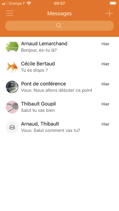 Screenshot #2 pour Teaming Communications