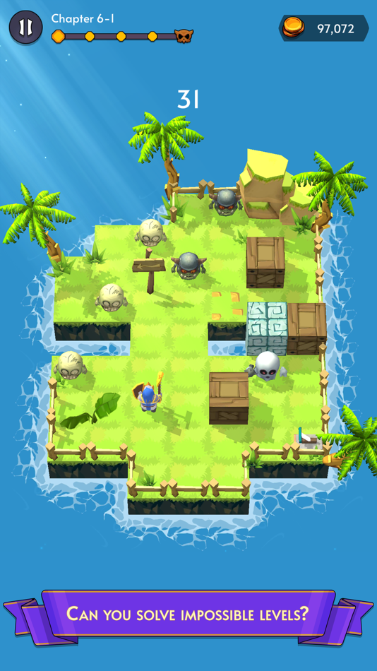 #4. Puzzle Battle: The Hunter (iOS) By: Digital Castle Entertainment LLC