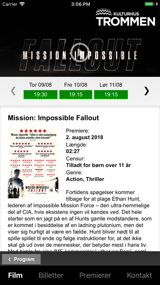 #2. Trommen (iOS) 来自: ebillet a/s