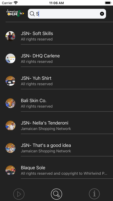 Jamaica Online TV Network Screenshot
