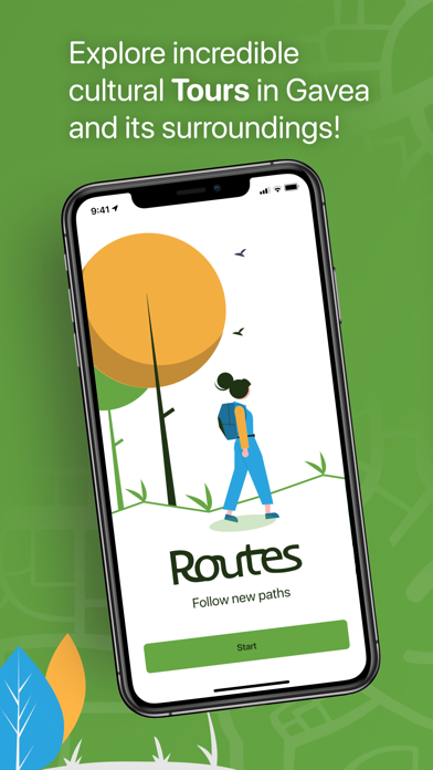 Routes: Caminhadas Culturais Screenshot