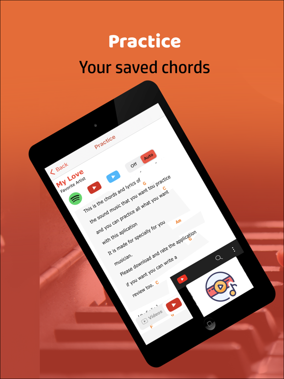 Screenshot #6 pour Chords Bookmarks