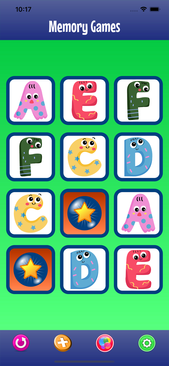 Memory Games with Animals