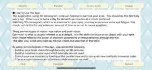 3D Eyesight Recovery screenshot #5 for iPhone