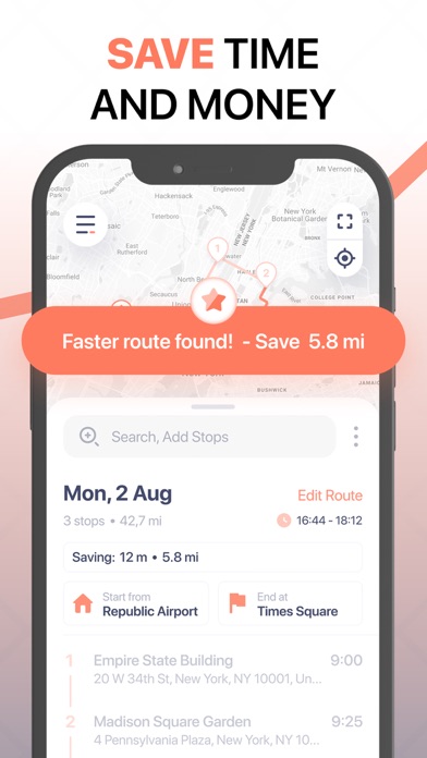 Route Planner: Routease screenshot 2