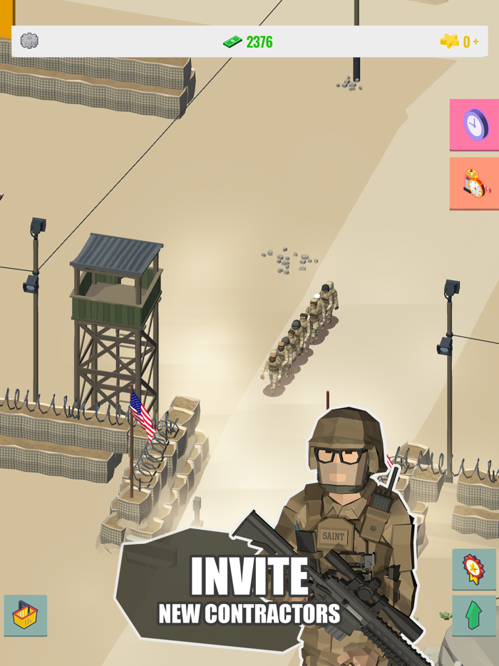 Idle Warzone 3d Military Game
