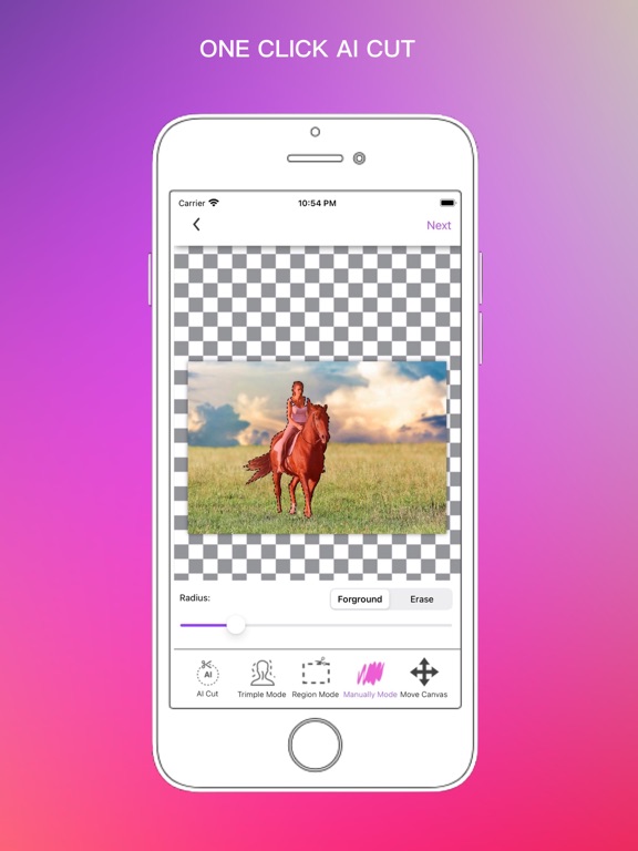 Touch Cut Out iPad screenshot 3 - Photo & Video app