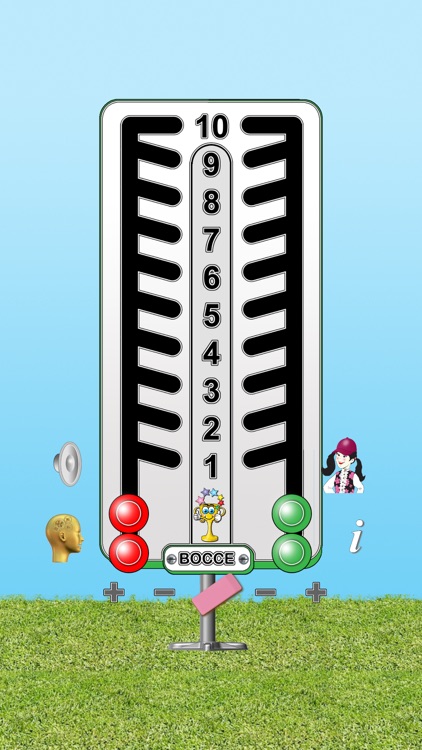 Bocce Scoreboard Deluxe