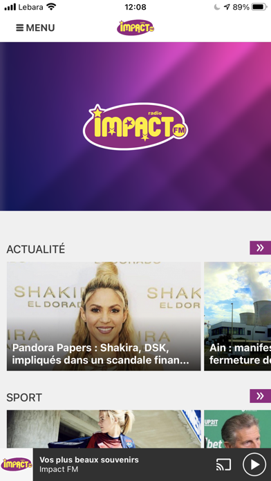 Screenshot #1 pour Impact FM