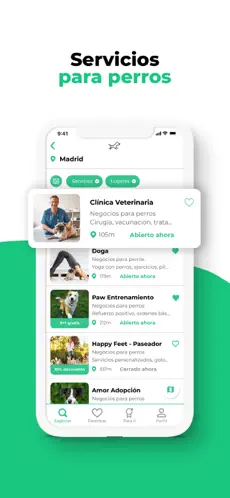 Captura 6 Buscador de lugares para perro iphone