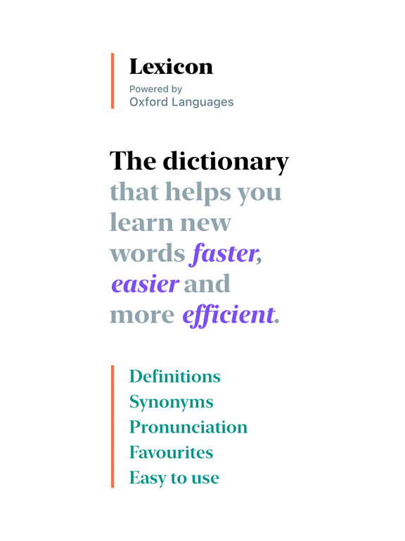 Screenshot #4 pour Lexicon - English Dictionary