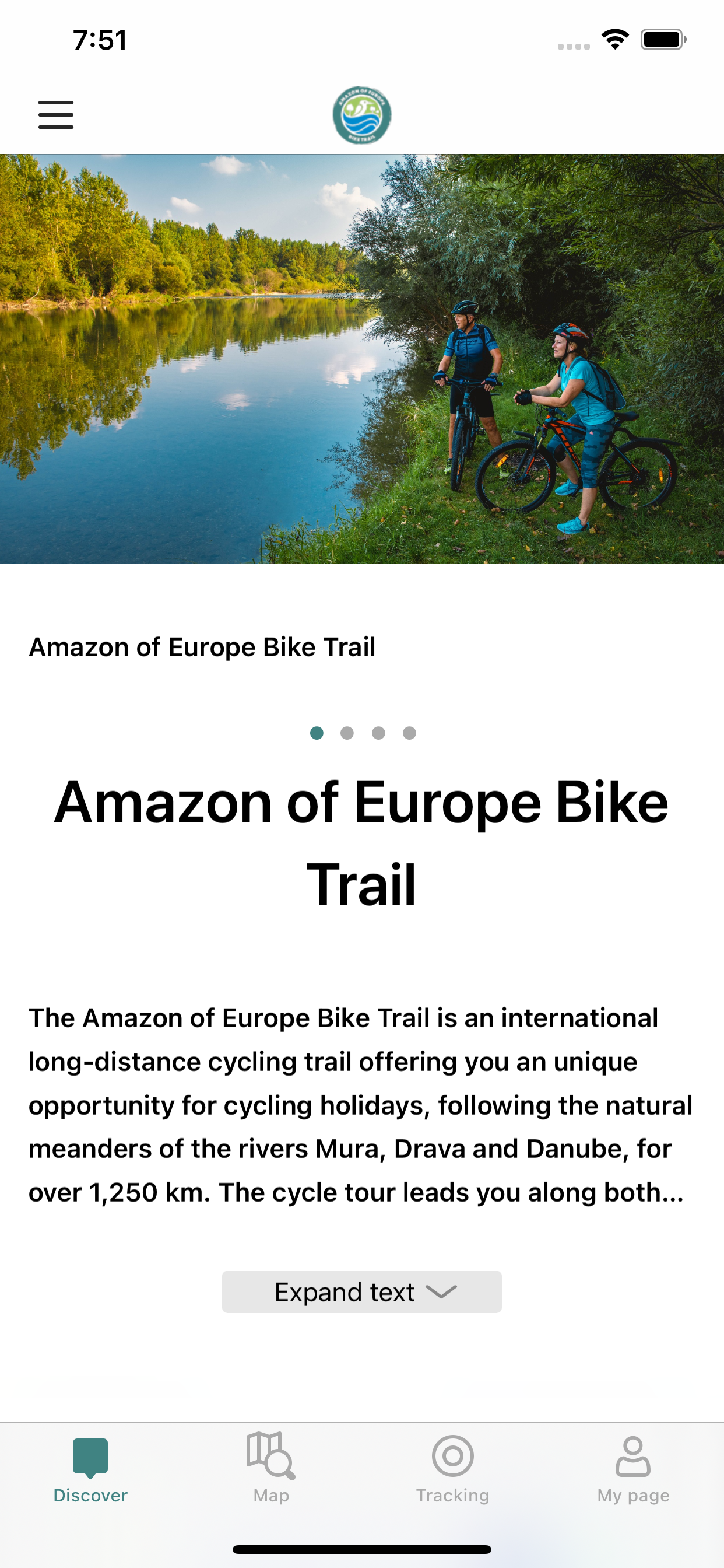 Amazon of Europe Bike Trail