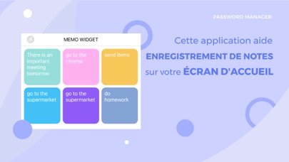 Screenshot #1 pour Sticky Note Widget Todo & Memo