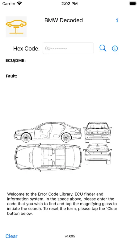 Fault Code Library screenshot 1 of 4