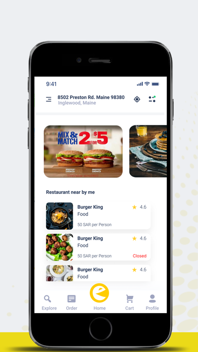 Screenshot #2 pour Eats Customer