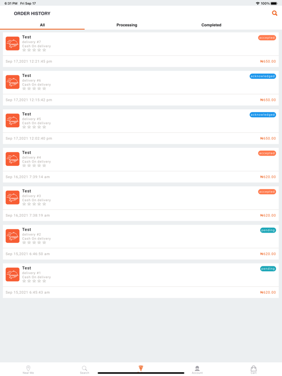 Screenshot #5 pour FoodMall