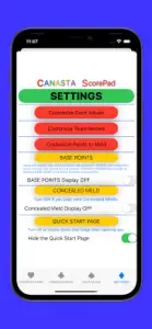 Canasta ScorePad screenshot #7 for iPhone