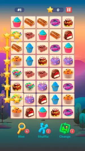 Pair Tiles: Match Puzzle 3-D screenshot 1