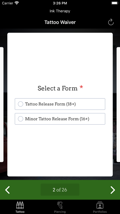 Ink Therapy Tattoo & Piercing Screenshot