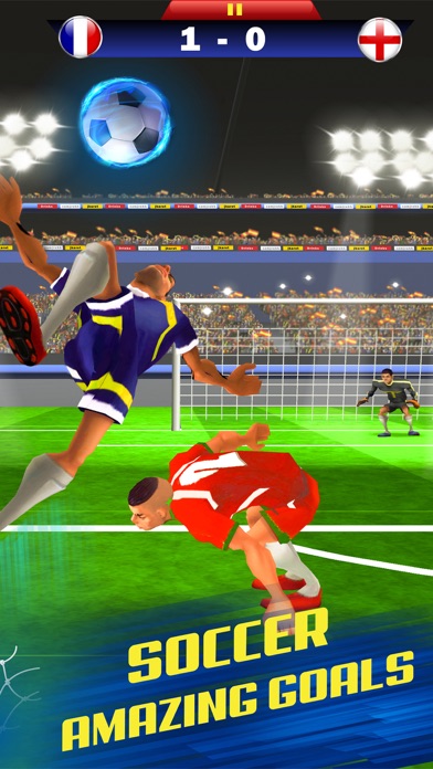 Flick Shoot Soccer Champion 18 screenshot 1