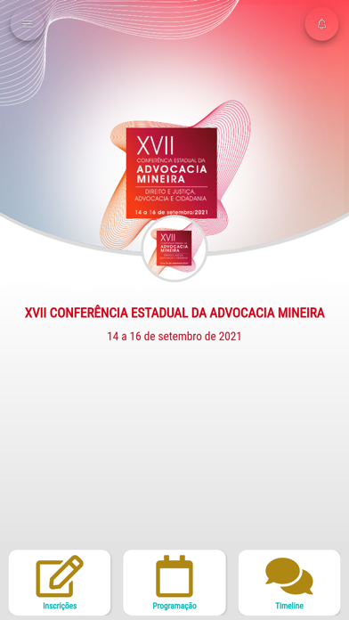 CONFERENCIA ADVOCACIA MINEIRA Screenshot