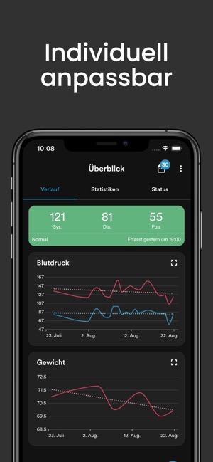 AVAX - Dein Blutdruck Tagebuch im App Store