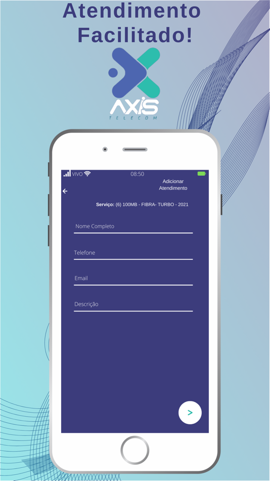 #9. AXIS TELECOM (iOS) By: HubSoft