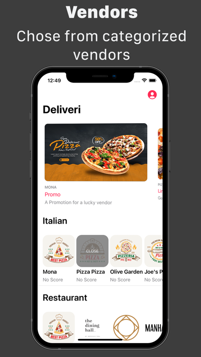 Deliveri Screenshot