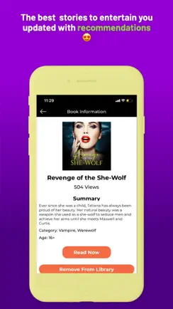 Alpha WebNovel, Short Stories iPhone image 3