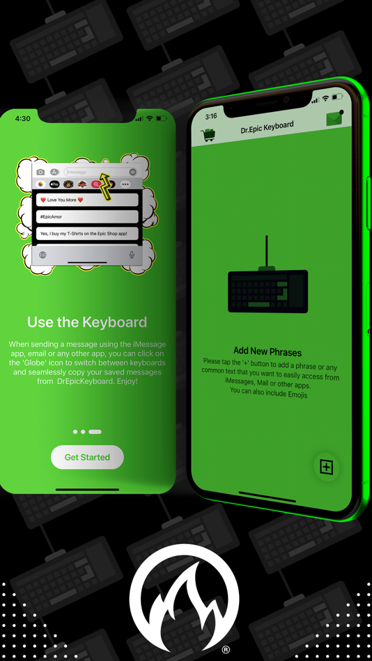 #2. DR.EPIC KEYBOARD (iOS) Podle: DR. EPIC